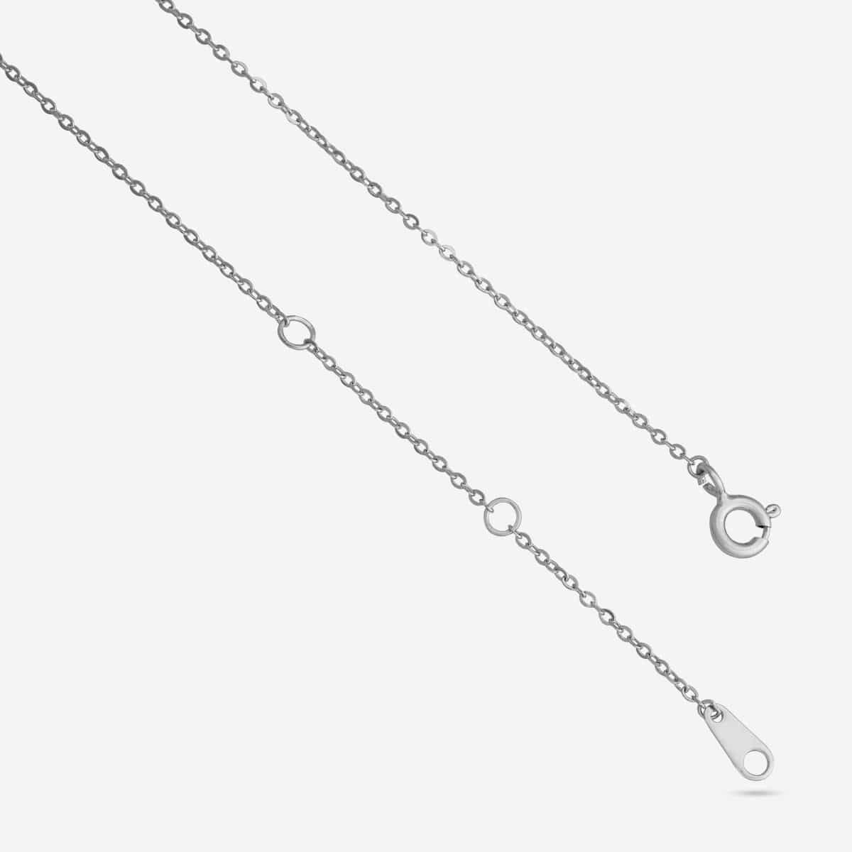 92.5 Silver Pendant with Chain 191507 - Image 5