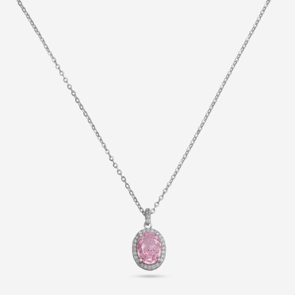 92.5 Silver Pendant with Chain 191507 - Image 6