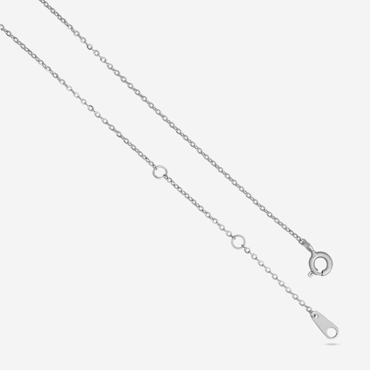 92.5 Silver Pendant with Chain 191507 - Image 9