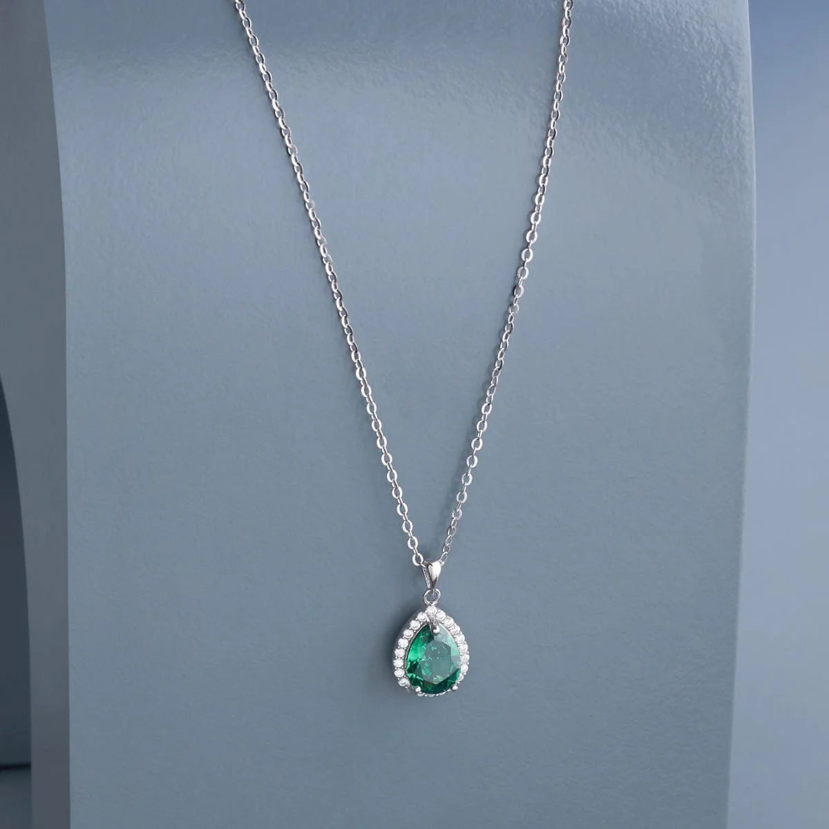 92.5 Silver Pendant with Chain 191508 - Image 2