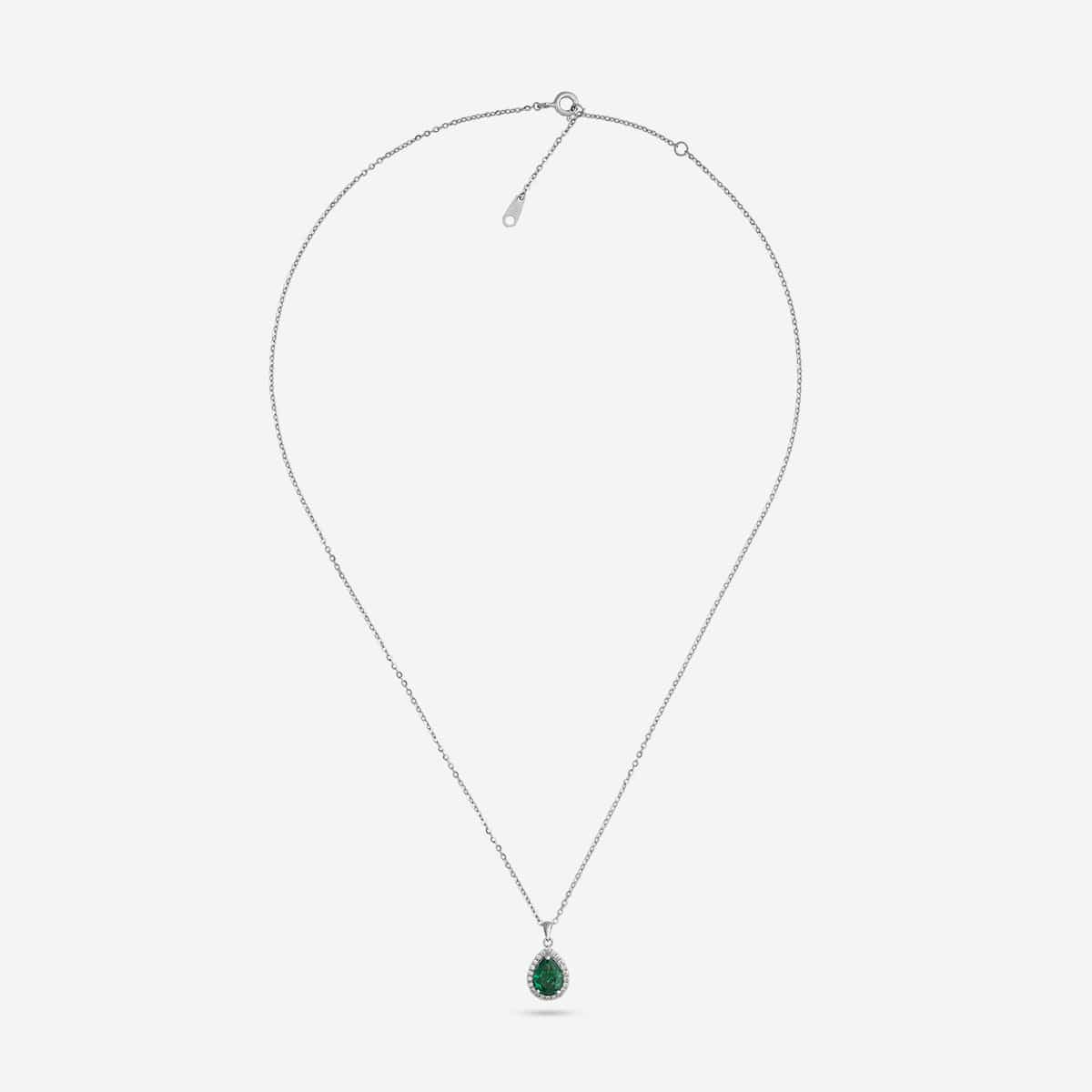 92.5 Silver Pendant with Chain 191508 - Image 3