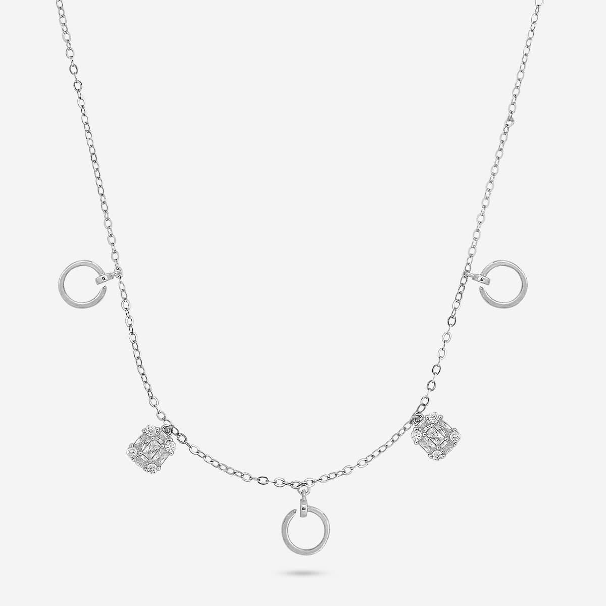 92.5 Silver Necklace 194156 - Image 5