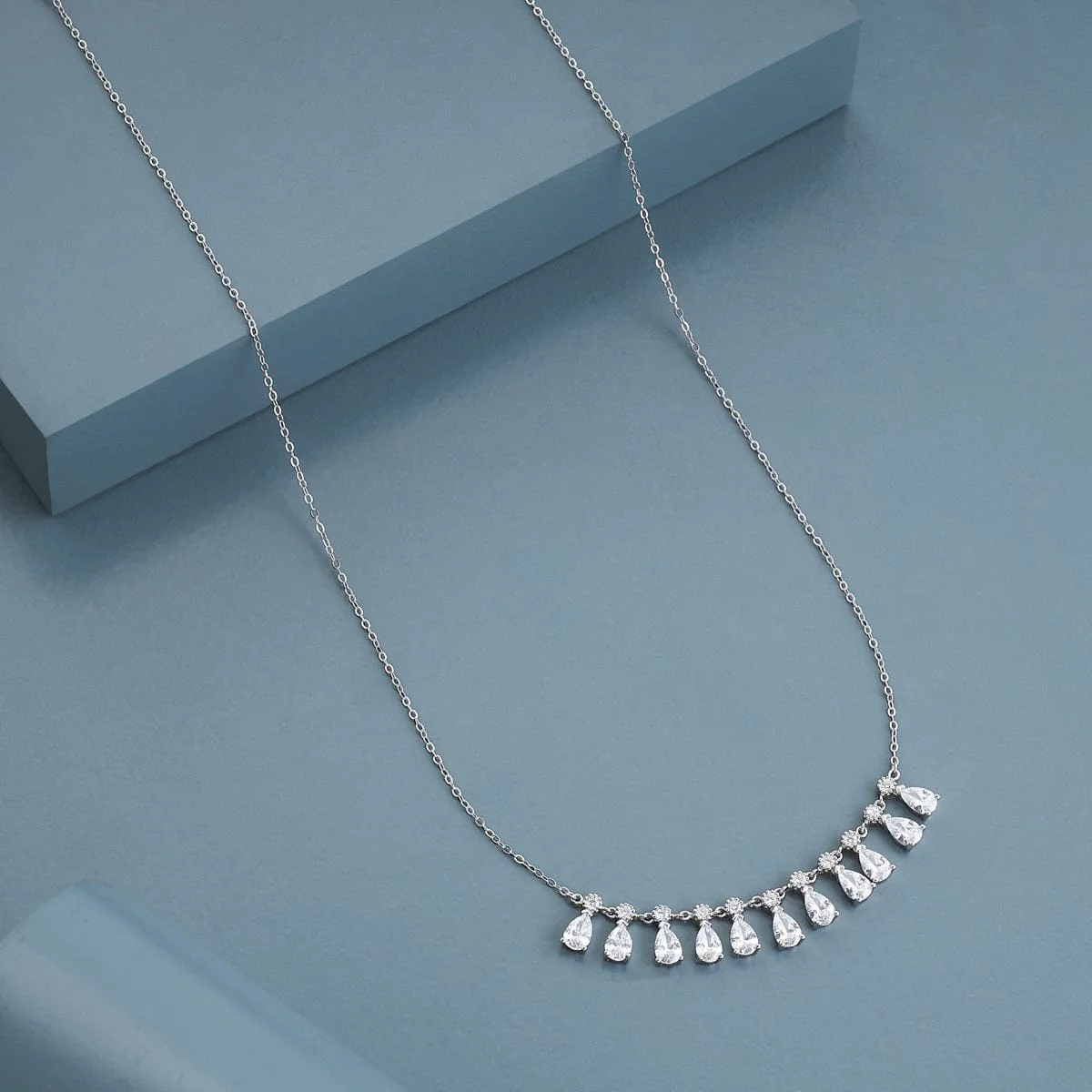 92.5 Silver Necklace 194161 - Image 7