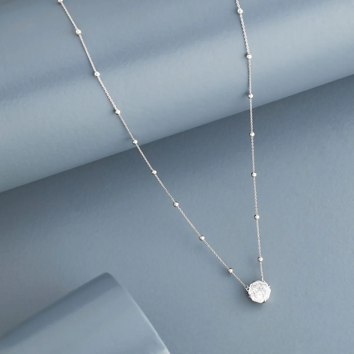 92.5 Silver Necklace 194409 - Image 2