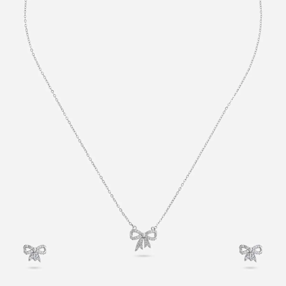 92.5 Silver Necklace 194618 - Image 7