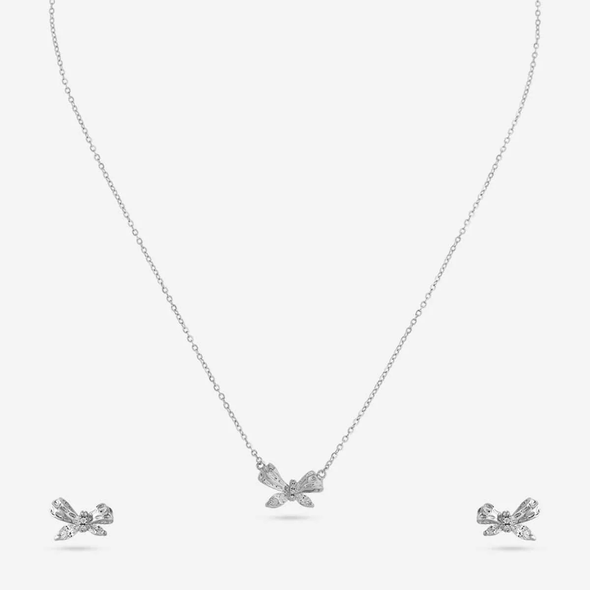 92.5 Silver Necklace 194621 - Image 7