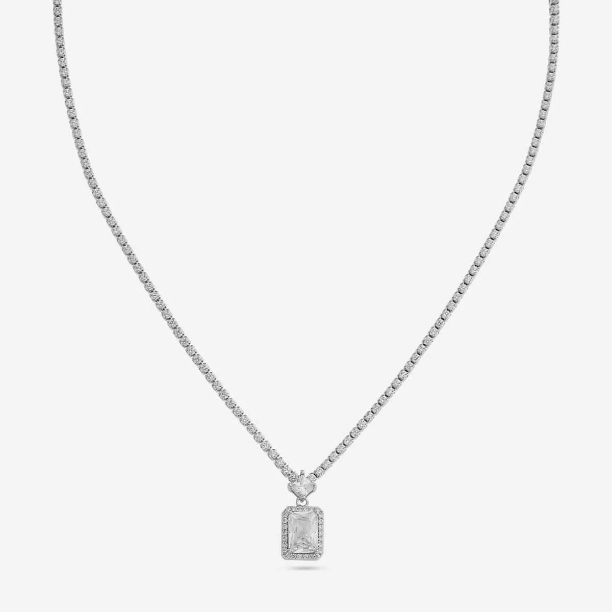92.5 Silver Necklace 194632 - Image 6