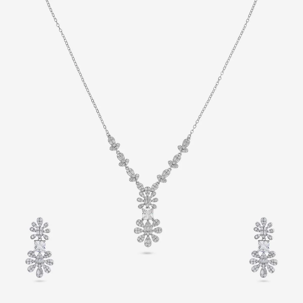 92.5 Silver Necklace 194787 - Image 7