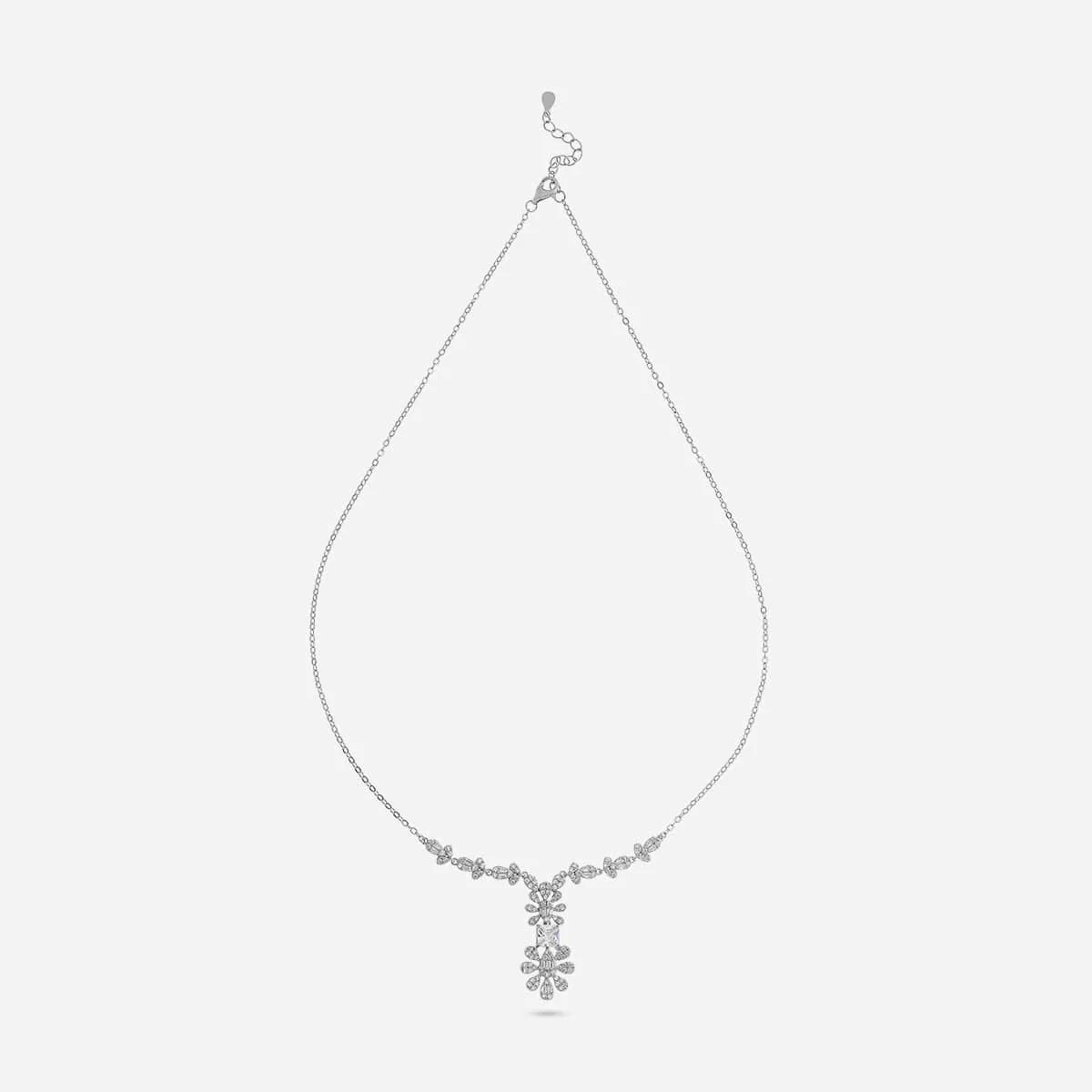 92.5 Silver Necklace 194787 - Image 9