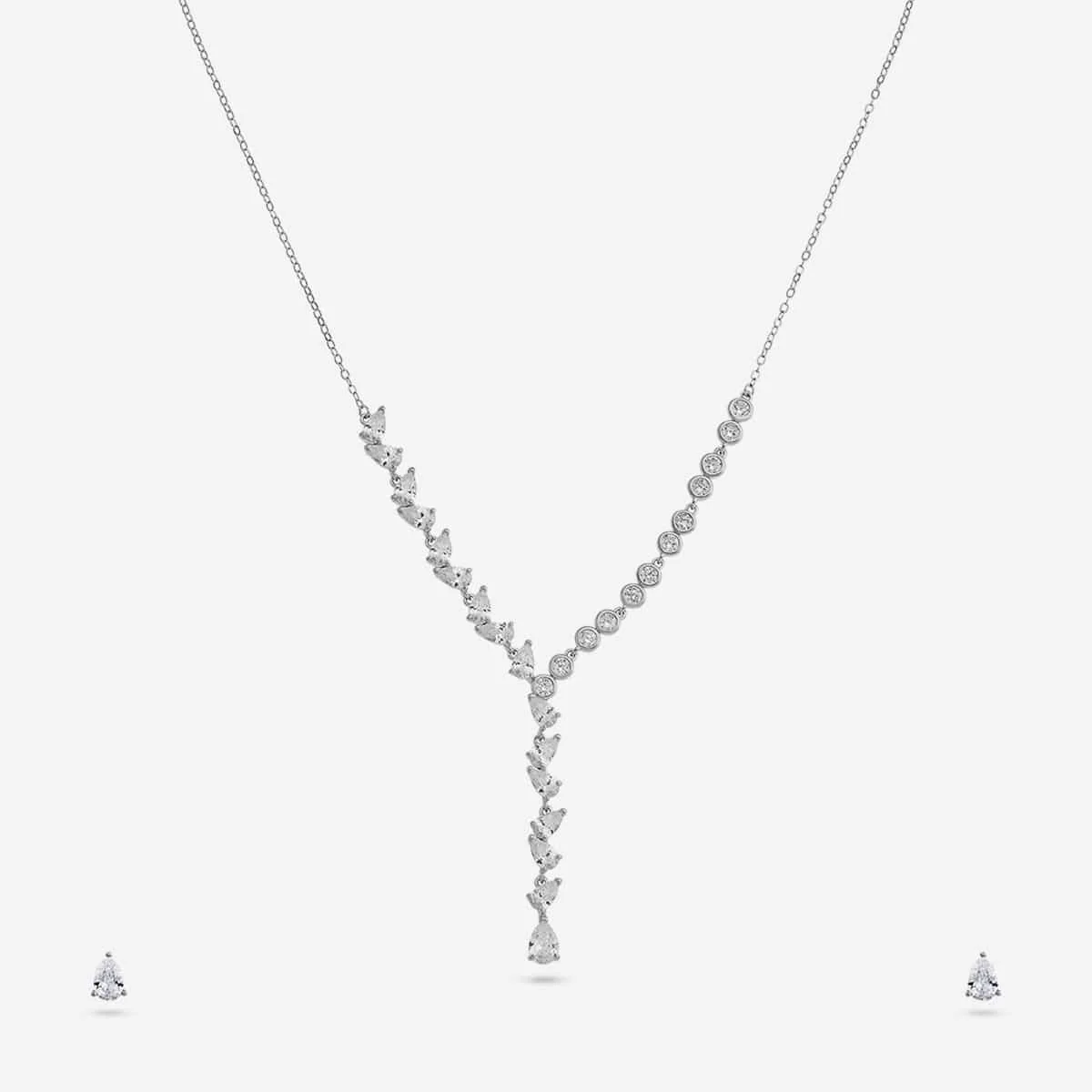 92.5 Silver Necklace 194791 - Image 7
