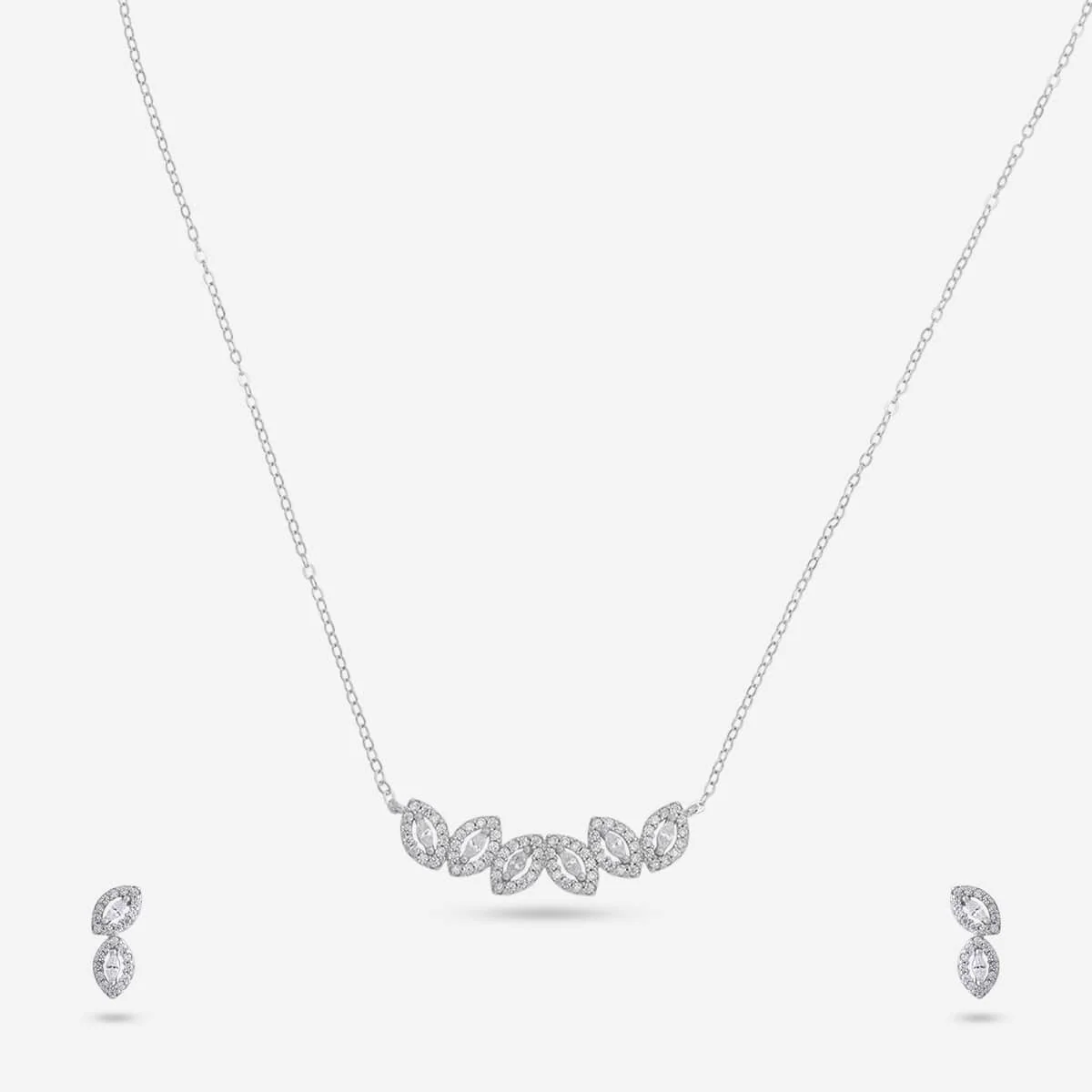 92.5 Silver Necklace 194806 - Image 6