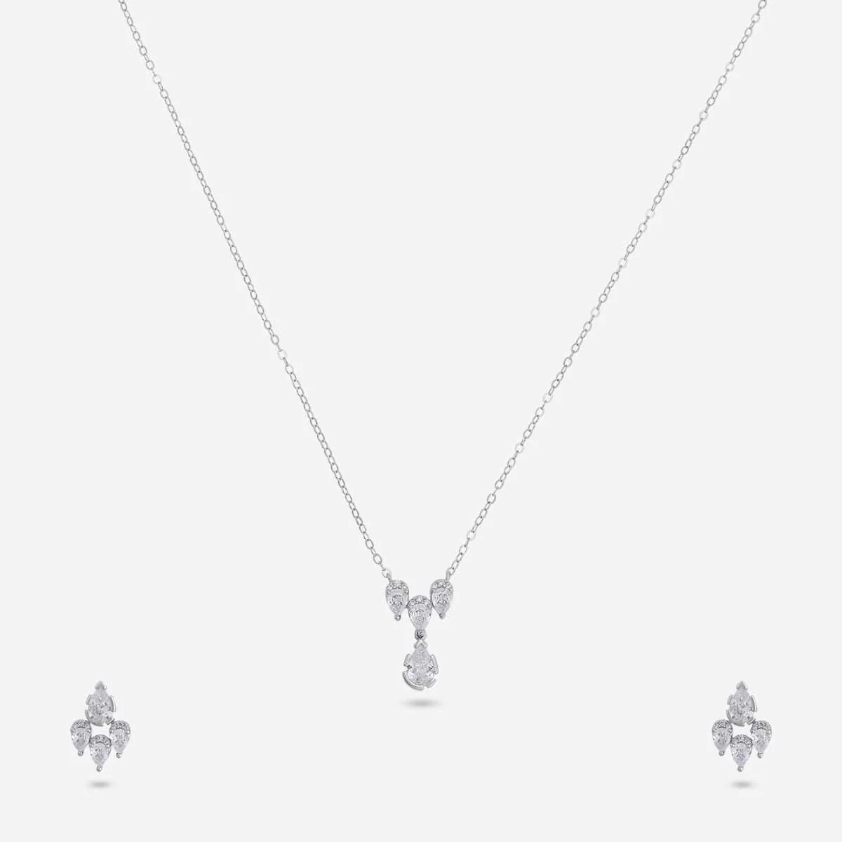 92.5 Silver Necklace 194807 - Image 7