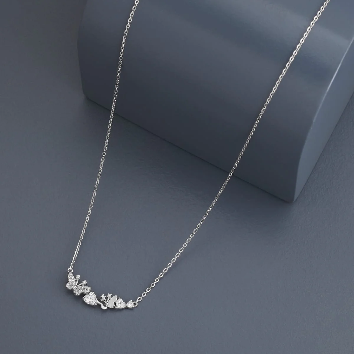 92.5 Silver Necklace 194913 - Image 6