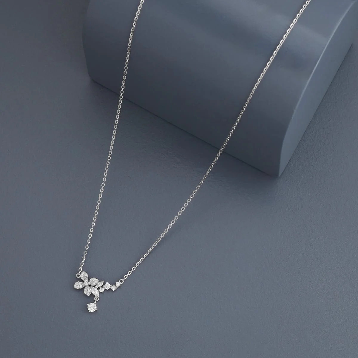 92.5 Silver Necklace 194918 - Image 6