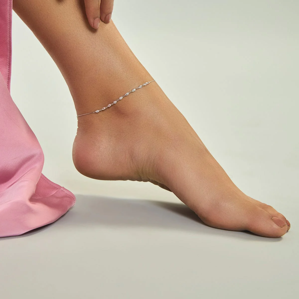 92.5 Silver Payal 176496 - Image 2