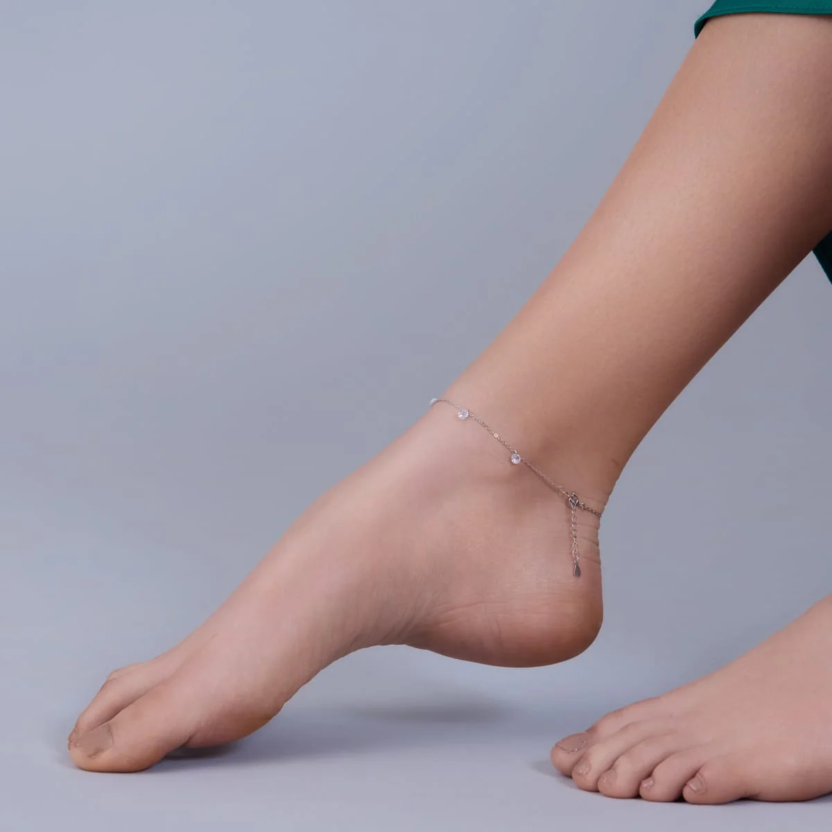 92.5 Silver Payal 180710 - Image 2