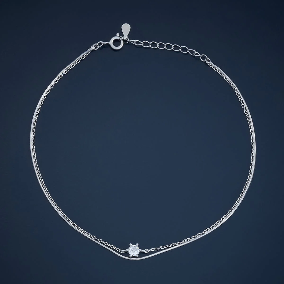 92.5 Silver Payal 180714 - Image 4
