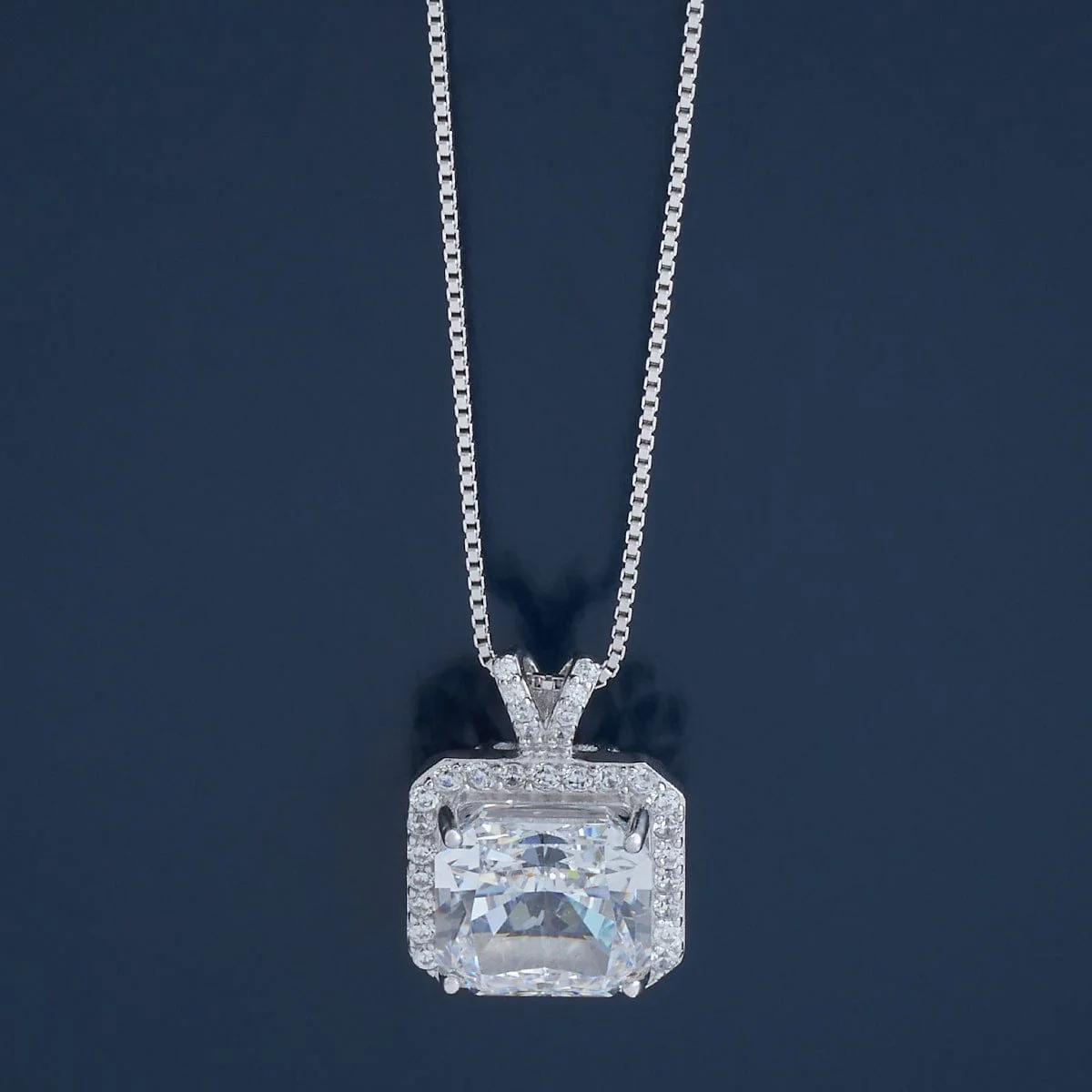 92.5 Silver Pendant with Chain 176623 - Image 7