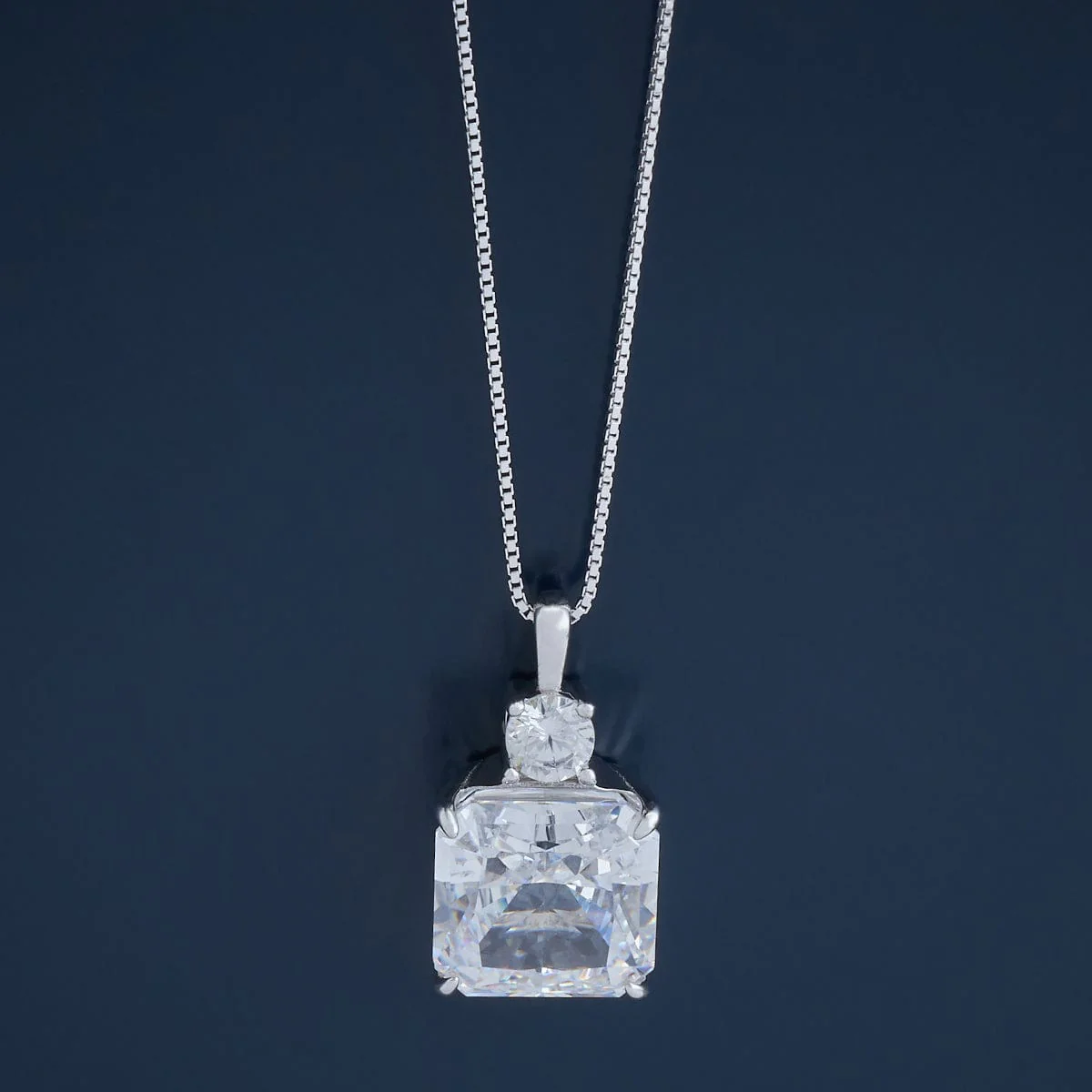92.5 Silver Pendant with Chain 176627 - Image 5