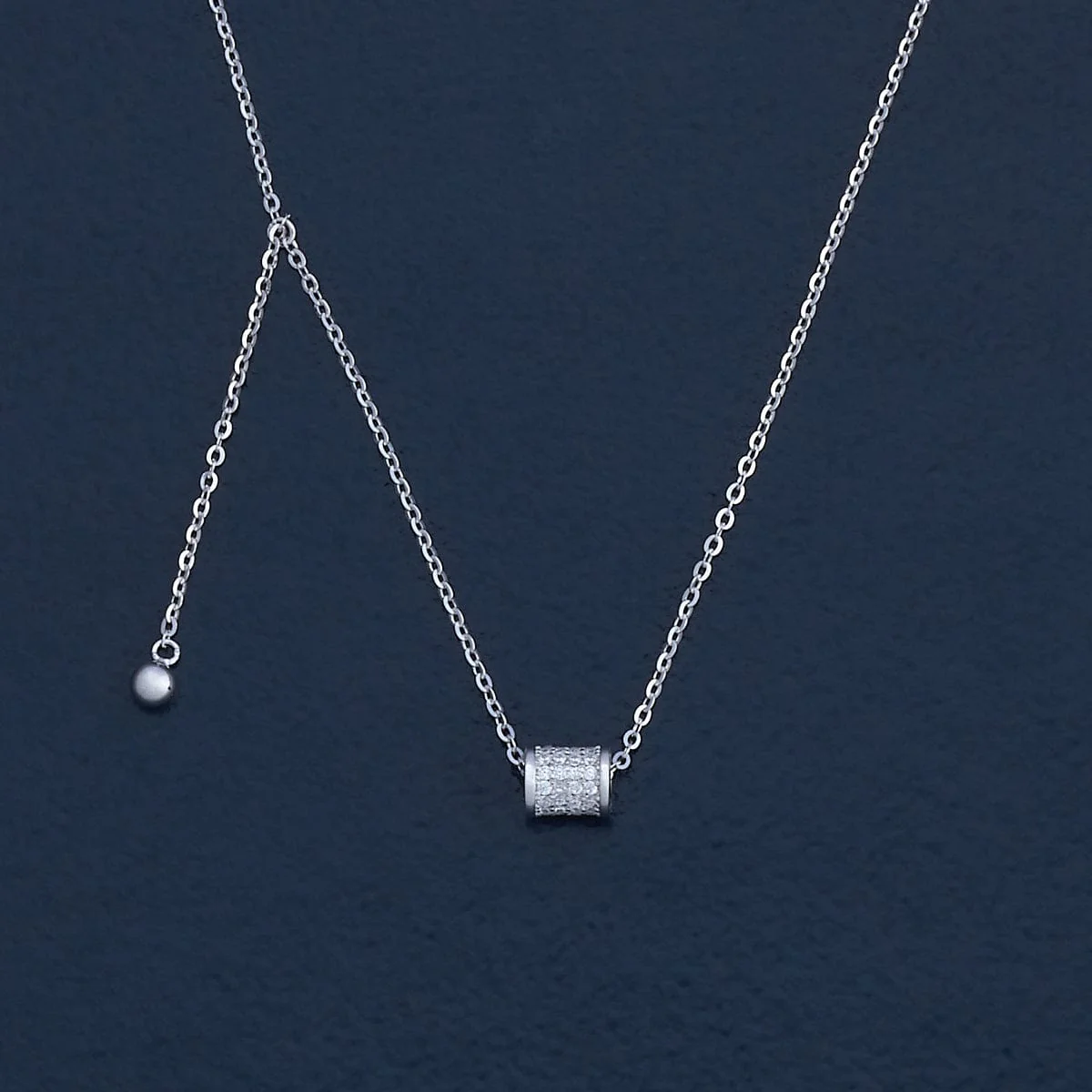 92.5 Silver Pendant with Chain 180773