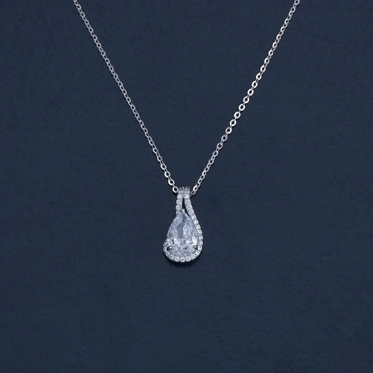 92.5 Silver Pendant with Chain 180855