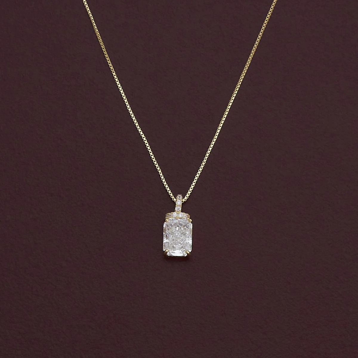 92.5 Silver Pendant with Chain 180873 - Image 5