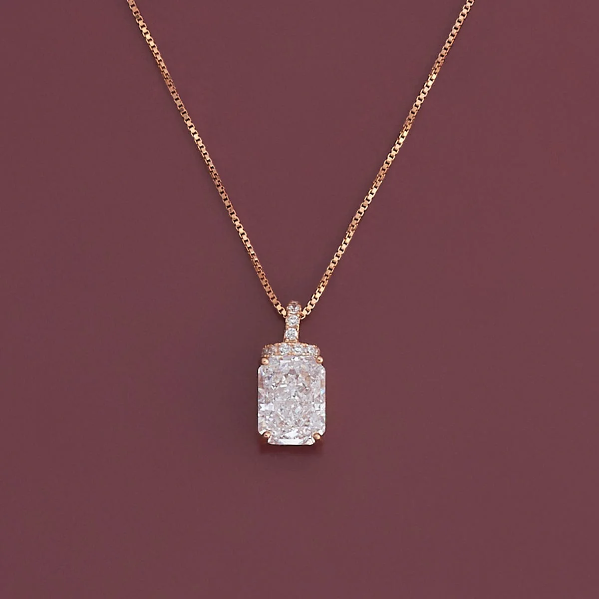 92.5 Silver Pendant with Chain 180873 - Image 8