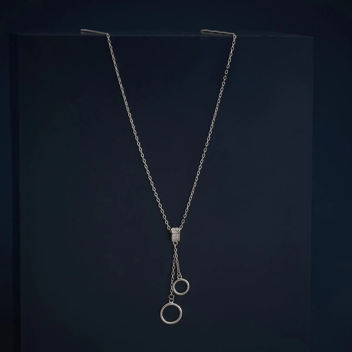92.5 Silver Pendant with Chain 182972 - Image 2