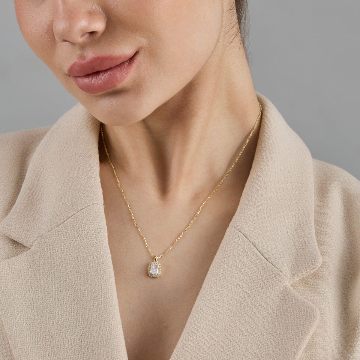 92.5 Silver Pendant with Chain 183014 - Image 3