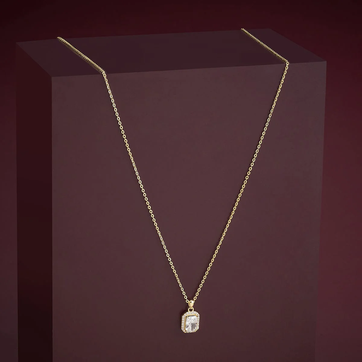 92.5 Silver Pendant with Chain 183014 - Image 4