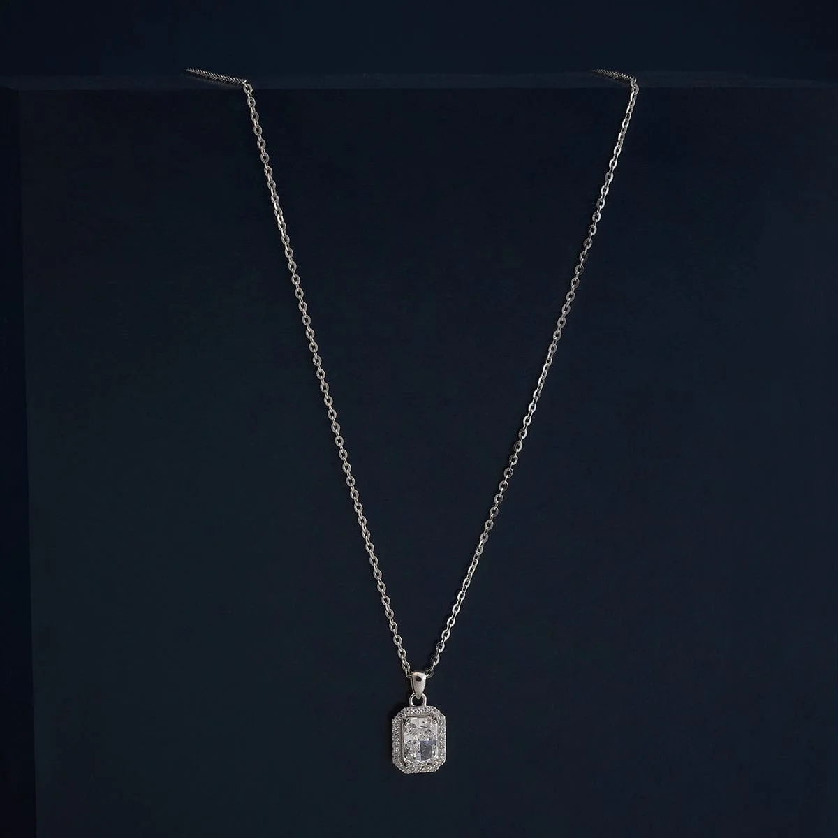 92.5 Silver Pendant with Chain 183014 - Image 6
