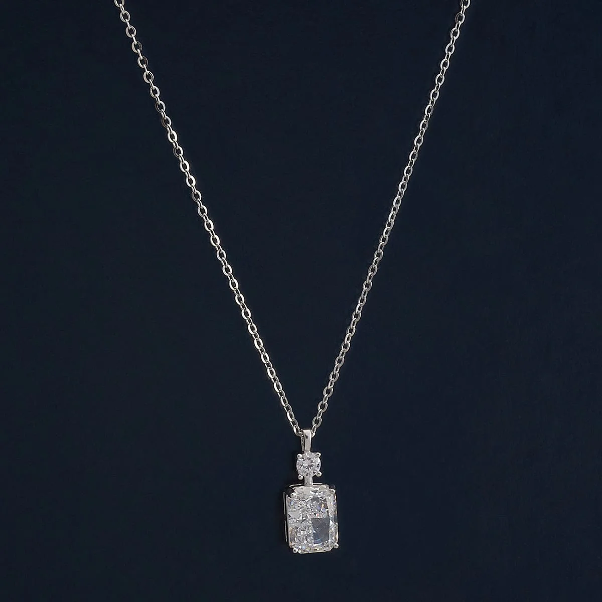 92.5 Silver Pendant with Chain 183129