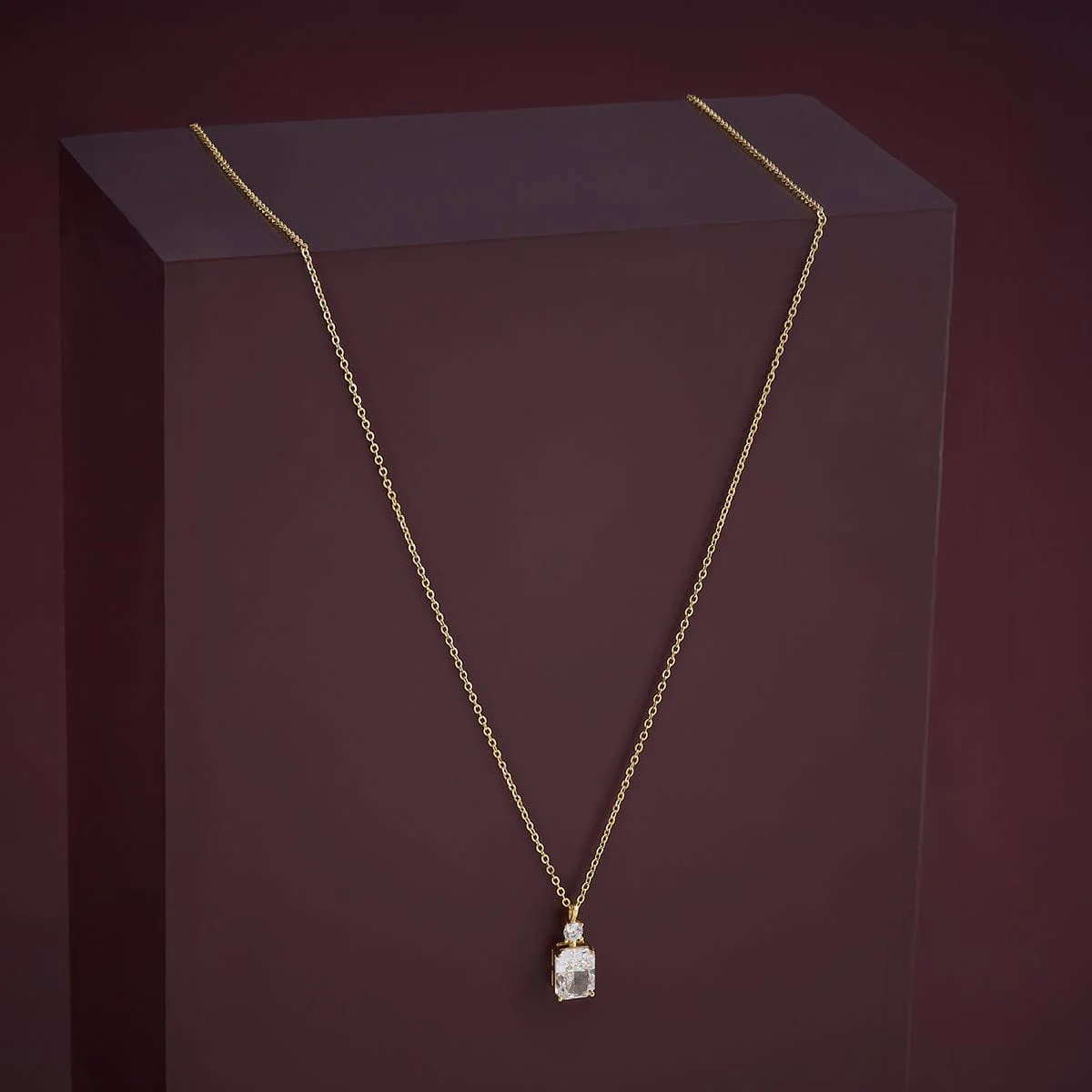 92.5 Silver Pendant with Chain 183129 - Image 4