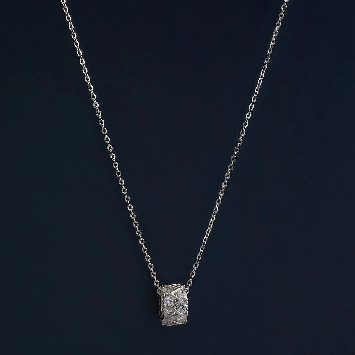 92.5 Silver Pendant with Chain 183158