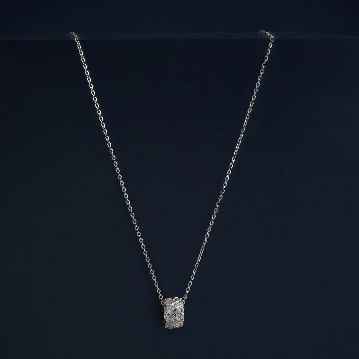 92.5 Silver Pendant with Chain 183158 - Image 2