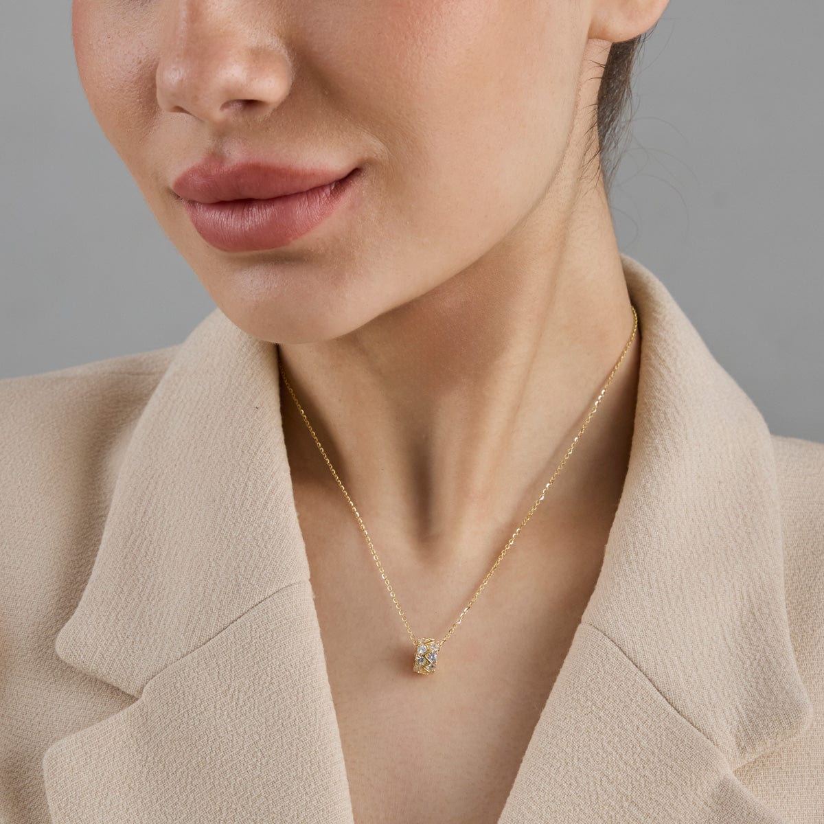 92.5 Silver Pendant with Chain 183158 - Image 3
