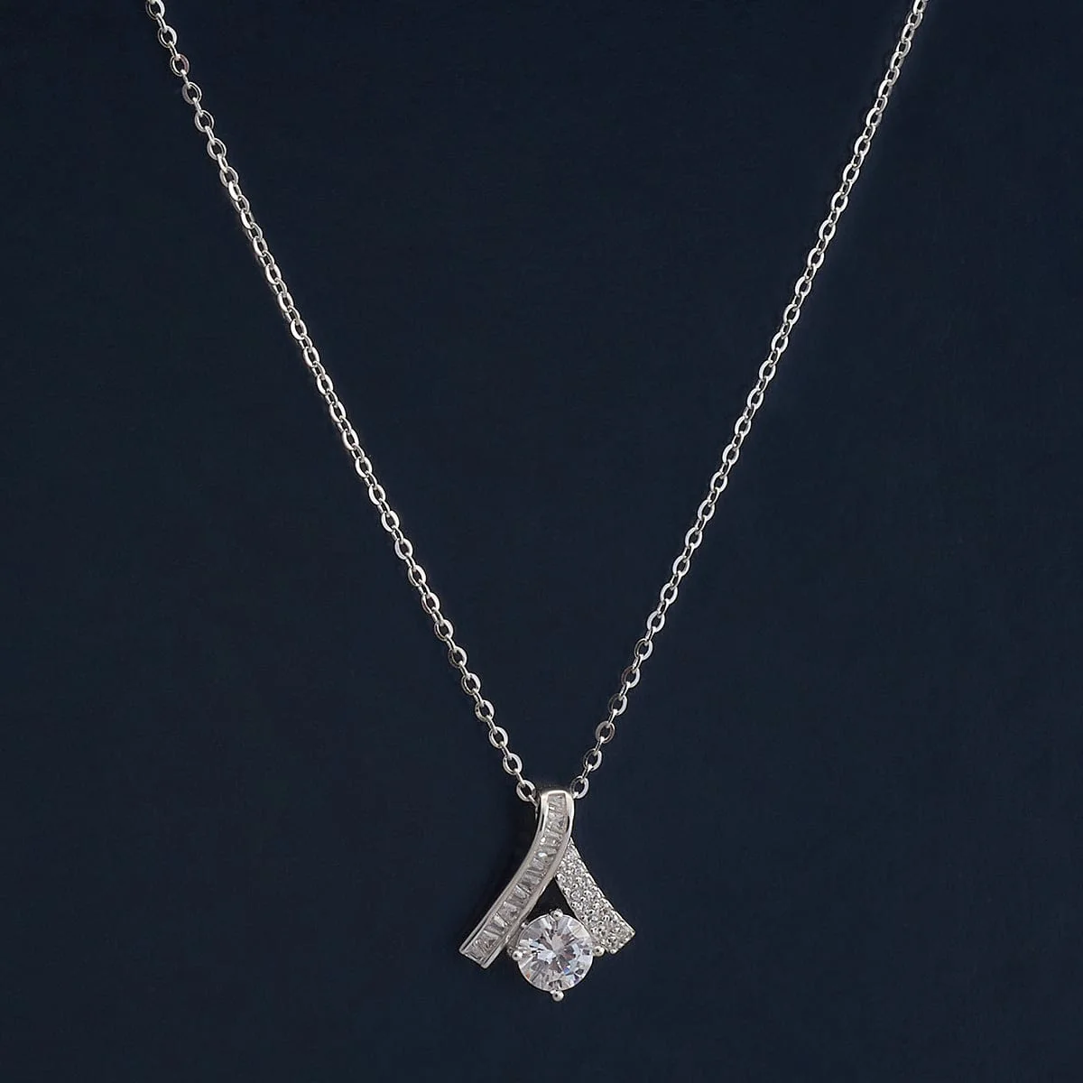 92.5 Silver Pendant with Chain 183163