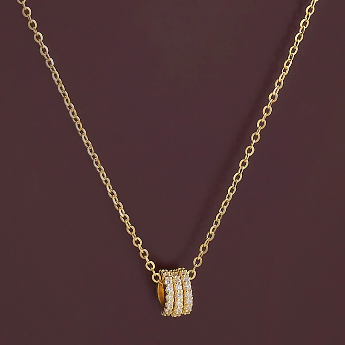 92.5 Silver Pendant with Chain 183185 - Image 5