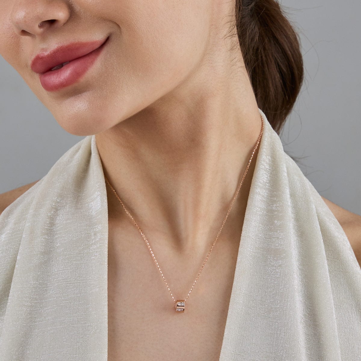 92.5 Silver Pendant with Chain 183207 - Image 3