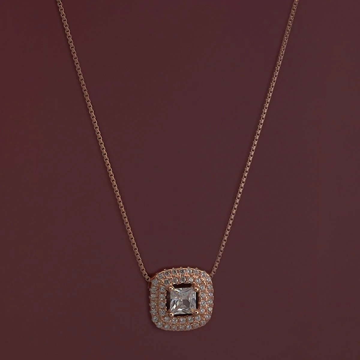 92.5 Silver Pendant with Chain 183303 - Image 8