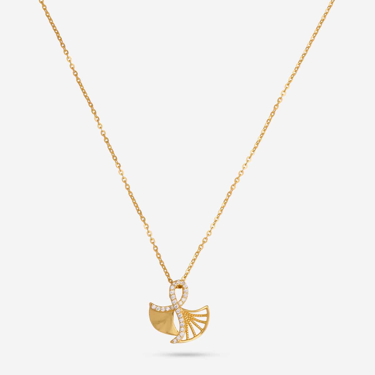 92.5 Silver Pendant With Chain 191315