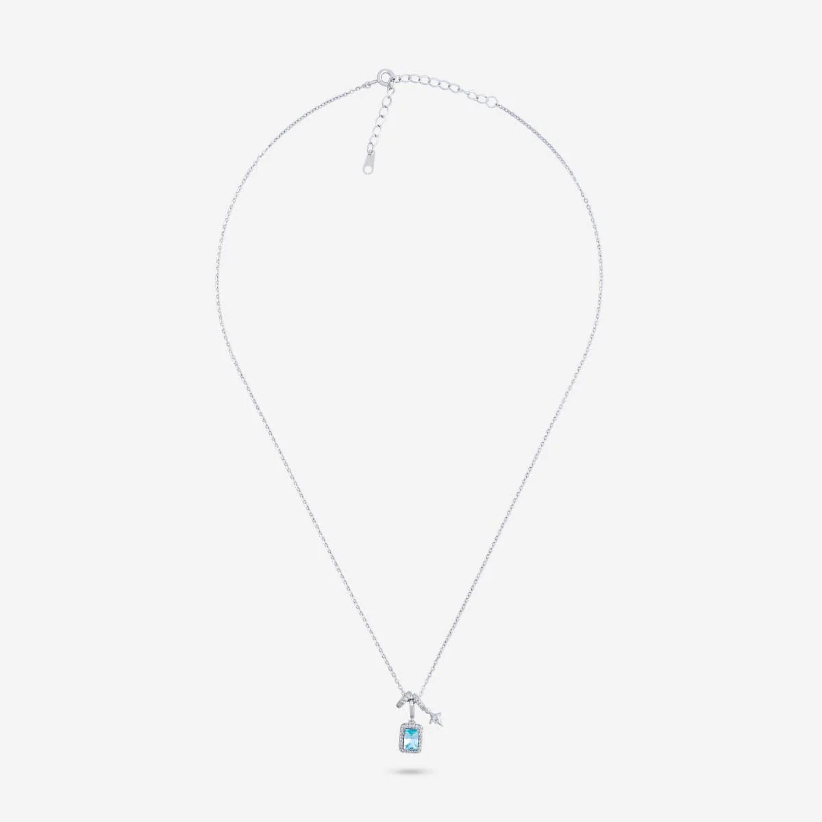 92.5 Silver Pendant With Chain 194174 - Image 4