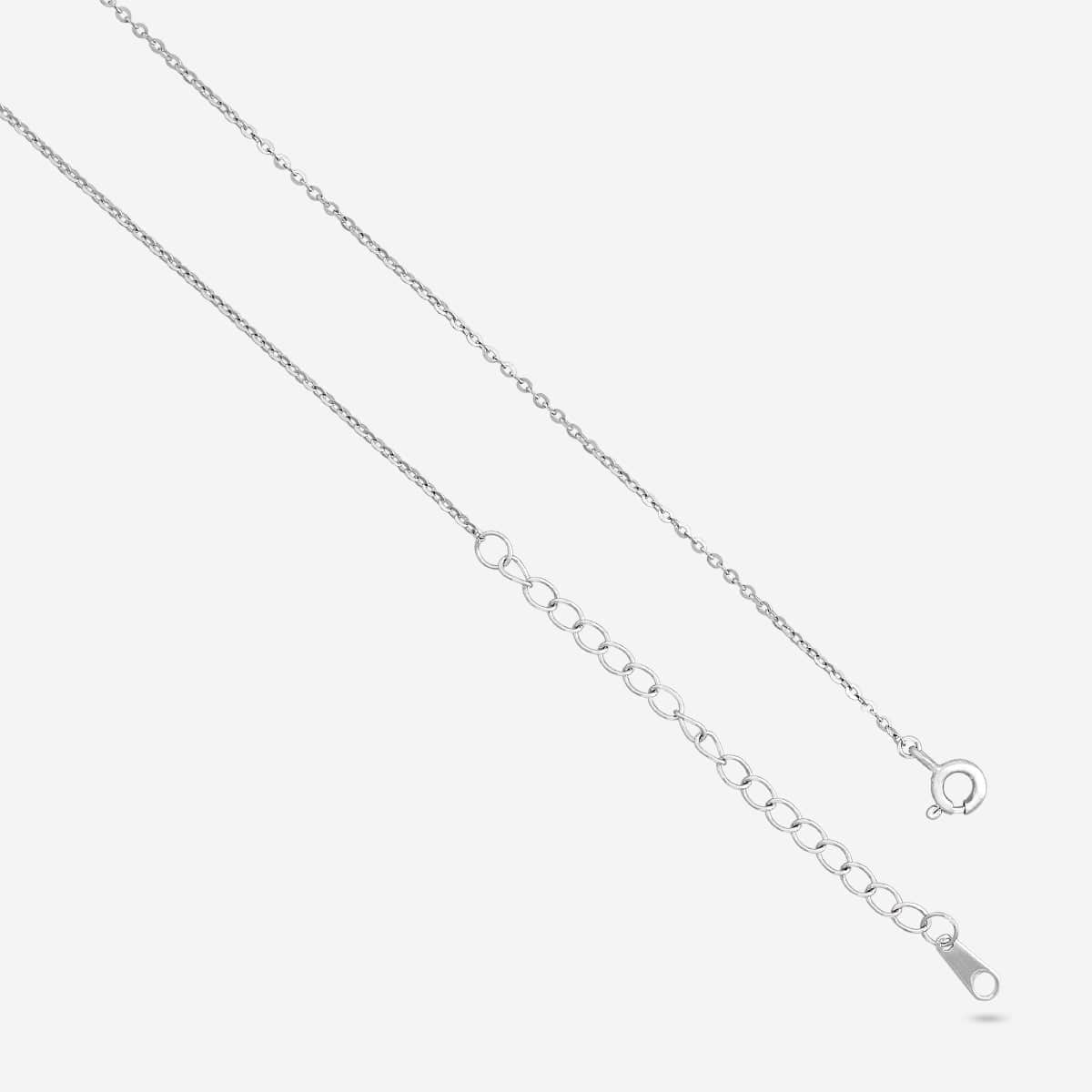 92.5 Silver Pendant With Chain 194174 - Image 5