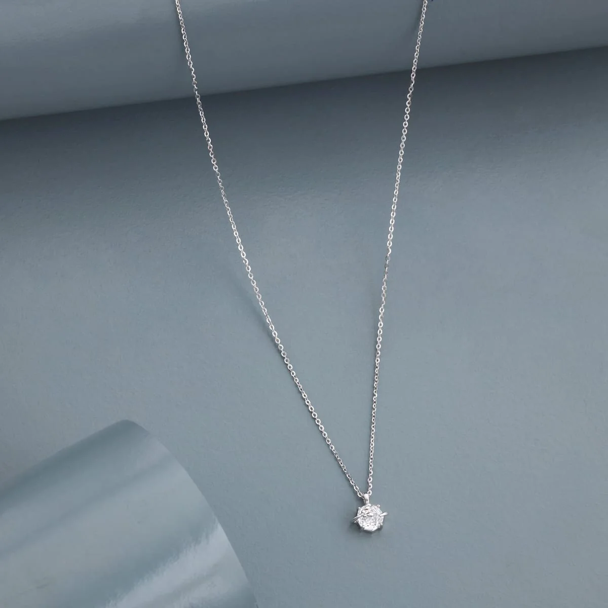 92.5 Silver Pendant with Chain 194179 - Image 2
