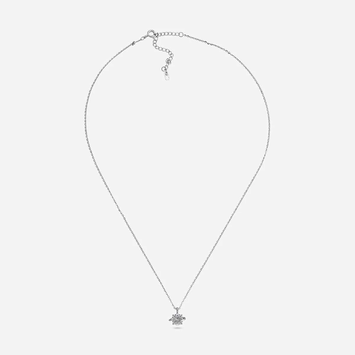 92.5 Silver Pendant with Chain 194179 - Image 3