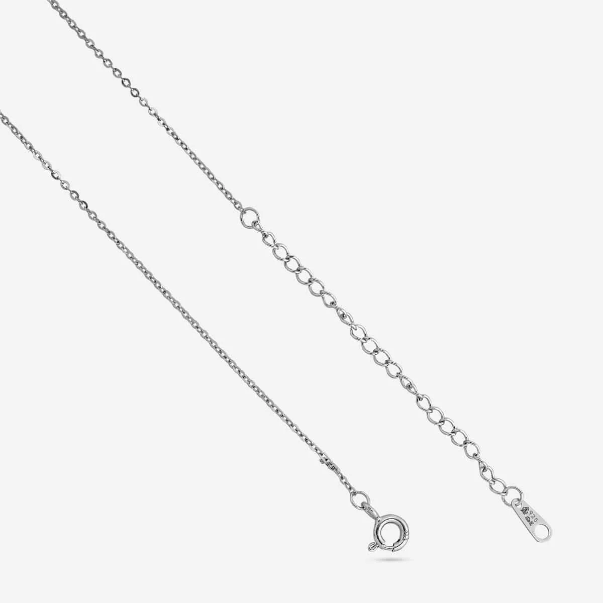 92.5 Silver Pendant with Chain 194179 - Image 4