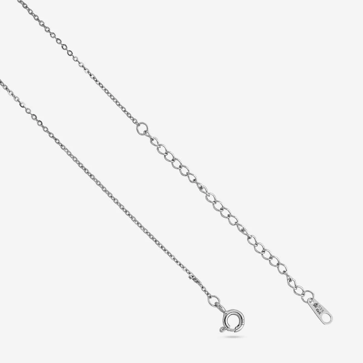 92.5 Silver Pendant with Chain 194179 - Image 9