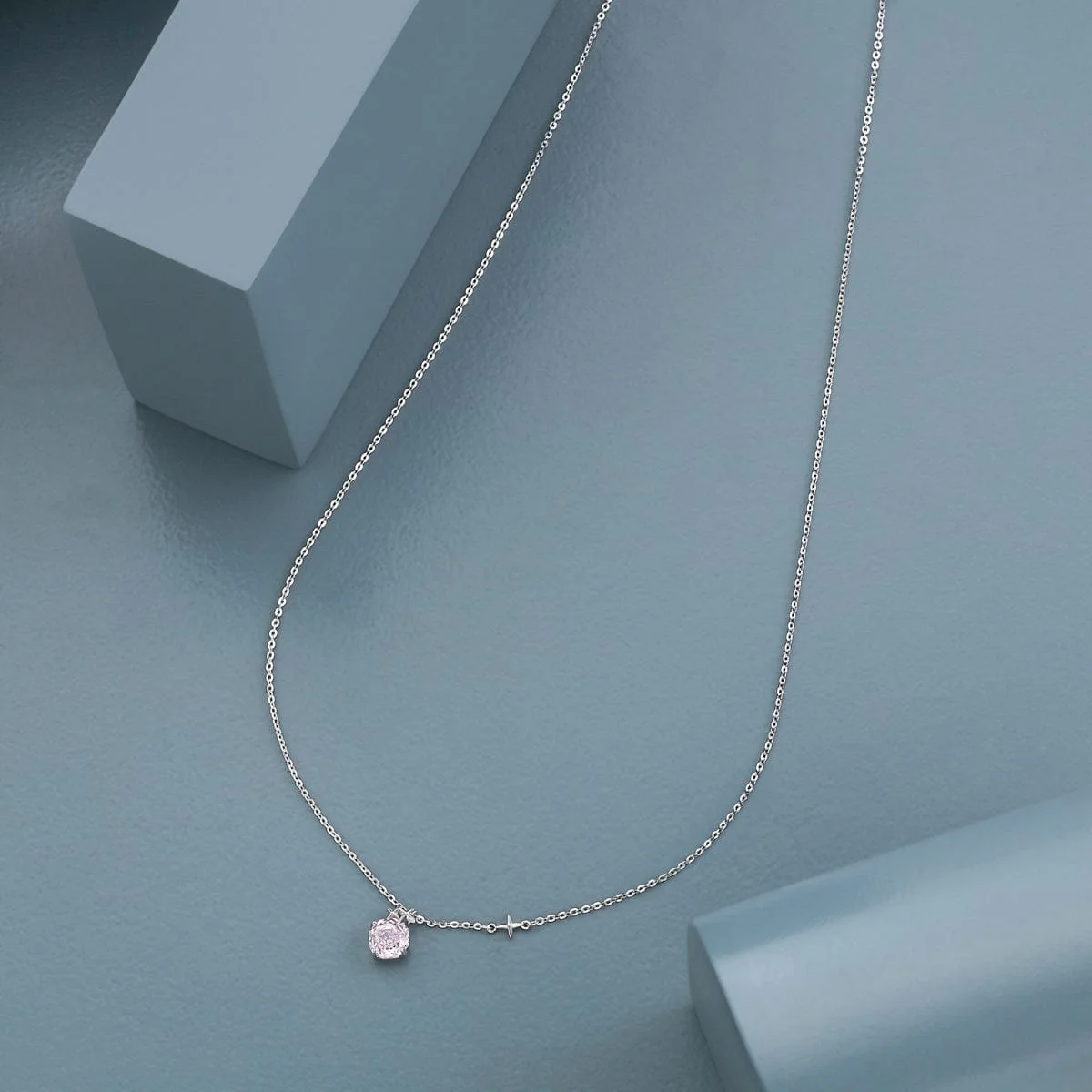 92.5 Silver Pendant With Chain 194180 - Image 2
