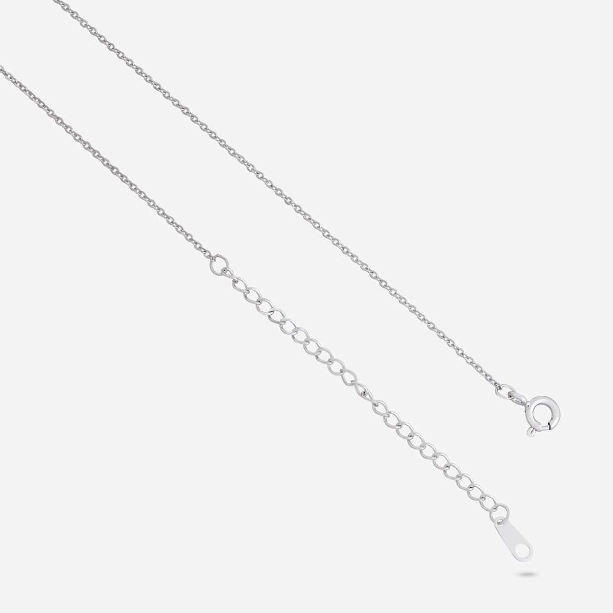 92.5 Silver Pendant With Chain 194180 - Image 9