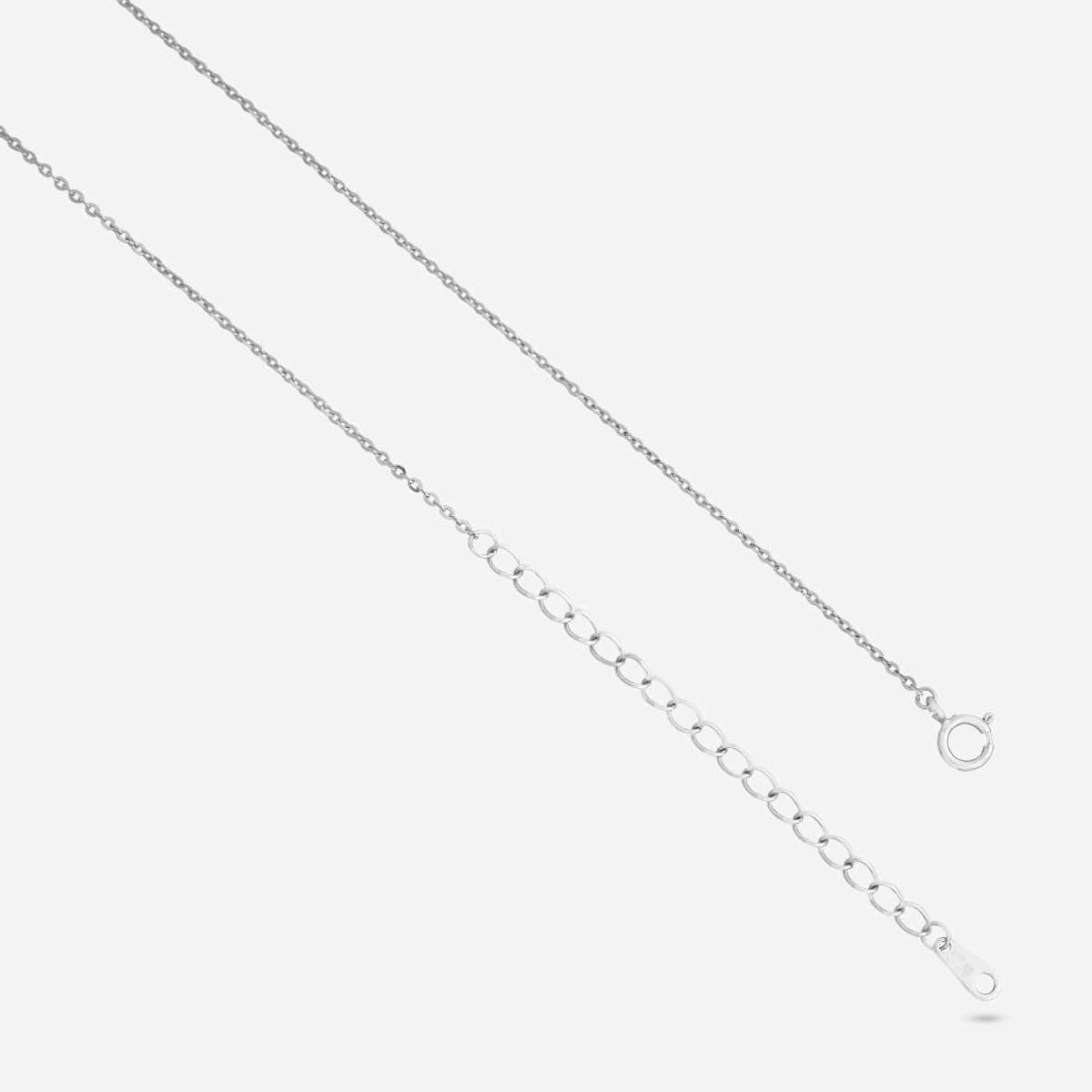 92.5 Silver Pendant With Chain 194181 - Image 9